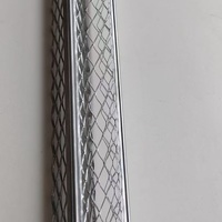 Prix usine Cloison sèche 45 Degrés En Acier Galvanisé Perle D'angle Élargi Taille Personnalisée Stuc Perle D'angle pour La Construction De Gypse