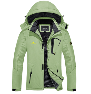 Giacca a vento con cappuccio <span class=keywords><strong>da</strong></span> sci resistente all'<span class=keywords><strong>acqua</strong></span> alla moda giacche sportive invernali calde <span class=keywords><strong>da</strong></span> <span class=keywords><strong>donna</strong></span> - Product Image 4