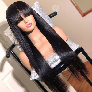 13x6 HD 40 Inch 150% 180% Mật Độ 250% Trong Suốt Tóc Con Người Đầy Đủ Nguyên Remy Ren Phía Trước Tóc Giả Ấn Độ Thẳng Phía Trước Peru Tóc Giả - Product Image 6