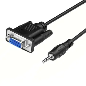 Werkseitige Datenmenge Daten übertragung RS232 DB9 zu Audio 3.5 Kabel RS232 DB 9 zu Buchse Audio kabel