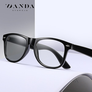 Danda Photochromic <b>Glasses</b> Bs2140 Pc Lens Anti Blue Light Full Frame Unisex Outdoor UV Protection - Product Image 2