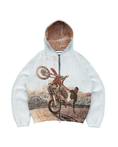 Fabricante de <span class=keywords><strong>Ropa</strong></span> Urbana, Chaqueta con Cierre, Sudadera Jacquard Tejida, Sudadera con Capucha de Tapicería, Chaqueta Personalizada <span class=keywords><strong>para</strong></span> Hombre de Fábrica - Product Image 1