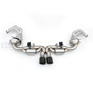 Smart Valved Full Exhaust System (Equal Length Insulated Manifold + Cat Back Valve Exhaust) for Porsche 992 GT3 4.0L 2021-2026 - Product Image 2