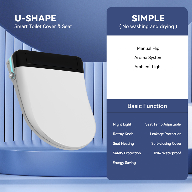 Fonction simple-Noir U-SHAPE (version de poignée)