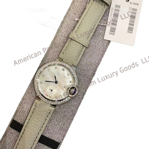 Montres analogiques à quartz de luxe avec diamants pour hommes et femmes, en acier inoxydable de haute qualité, étanches, résistantes à l'eau, montres élégantes pour couples - Product Image 6