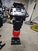 Offre Spéciale : Compacteur de Sol à Moteur Thermique 80 kg, Force d'Impact 16 KN, Haute Efficacité pour la Construction
