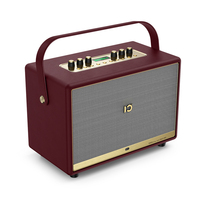 Shidu - T50 Portable Speaker, Wooden Case, Retro