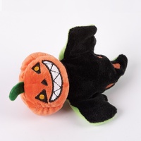 Jouet en peluche pour chat rechargeable et écologique avec son et ailes vibrantes, jouet électrique lavable pour animaux de compagnie pour Halloween