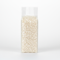 Sacs sous vide transparents personnalisés avec logo ECO pour l'emballage de riz et de céréales, vente en gros, impression personnalisée