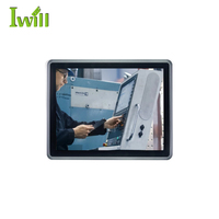 Pantalla táctil resistiva sin ventilador de 15 pulgadas i5 i7 ranura SIM integrada de 8. ª generación Ventana de tableta industrial Linux OS