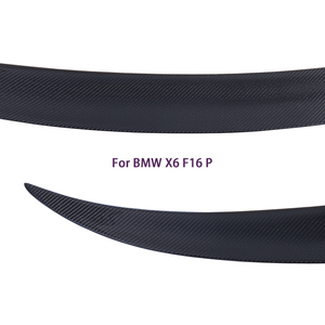 สำหรับ F16/X6M F86 P สไตล์วัสดุคาร์บอนไฟเบอร์แท้ สปอยเลอร์หลัง ปีกท้ายรถ ปี 2014-2019 - Product Image 3