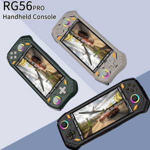 5.5 HD IPS Hall Linear Trigger L2 R2 <b>RGB</b> Dual Joystick HDMI 2P <b>Controller</b> 5000mAh RG56 Pro Retro Handheld Console - Product Image 4