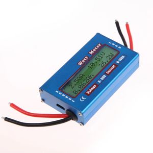 Analyseur de puissance cc Watt Volt Ampèremètre 12V 24V Analyseur de vent solaire LCD Compteur d'énergie de courant numérique Analyseur de puissance cc Watt Volt - Product Image 3