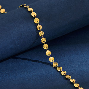 Collar Vintage para Mujer <span class=keywords><strong>Sunshine</strong></span>, Cadena de Eslabones Redondos de Acero Inoxidable, Color Dorado y Plateado, Longitud de 14 a 30 Pulgadas, Joyería de Gargantilla - Product Image 6