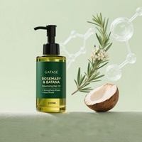 Minyak Rambut Penambah Volume 100ml Batana & Rosemary - Penghambat DHT untuk Pertumbuhan Kembali Rambut Rontok & Kesehatan Kulit Kepala