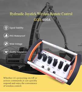 Professional Industrial Joystick Wireless <b>Remote</b> <b>Control</b> IP65 Protection PA66 High Quality Fiber Material 225m Range Double Beam - Product Image 5