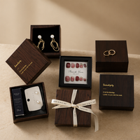 Cajas de Joyería de Cartón con Tapa y Base, Económicas, al por Mayor, Personalizadas, con Logotipo, para Pulseras, con Relieve, Reciclables