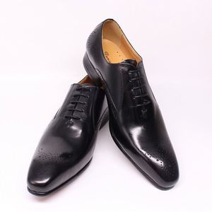 Zapato de Vestir Oxford de Diseño Personalizado, Hecho a Mano con Cuero Genuino para Hombre - Product Image 3