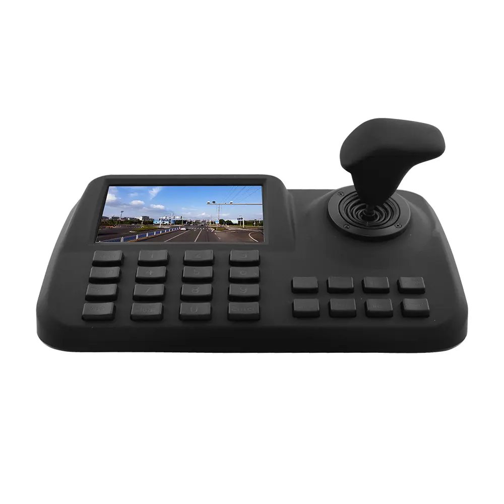 Hochwertiges Display versteckte Kamera 3D Joystick IP PTZ Controller Tastatur