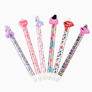 O&Qファッション消せるジェルペン両頭熱転写感熱性プラスチック0.5mm黒/青カスタムロゴオフィス学校 - Product Image 5