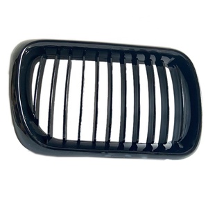 Front Rene Singola linea gloss nero Auto Da Corsa Griglia Della Griglia <span class=keywords><strong>Paraurti</strong></span> Per <span class=keywords><strong>BMW</strong></span> 3 Serie <span class=keywords><strong>E36</strong></span> 318 328 328 1997-1999 auto-styling - Product Image 3
