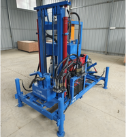 Offre Spéciale 150M 200M de profondeur petite plate-forme de forage de puits d'eau 22-35HP Machine de forage rotative hydraulique perceuse montée sur camion