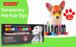 Marcadores de tinte de pelo lavables <span class=keywords><strong>para</strong></span> perros, seguro <span class=keywords><strong>para</strong></span> mascotas Kit de aseo, <span class=keywords><strong>pintura</strong></span> de piel temporal, bolígrafos de animales <span class=keywords><strong>para</strong></span> niños y niñas, accesorios <span class=keywords><strong>para</strong></span> cachorros - Product Image 5