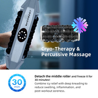 Masseur à billes micro-vibrantes avec rouleau de massage cervical en gel de silice pour la relaxation des muscles du cou et des épaules et le massage corporel