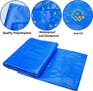 Toile de <span class=keywords><strong>sol</strong></span> rectangulaire imperméable et anti-poussière de 9,7 x 6,7 pieds <span class=keywords><strong>pour</strong></span> piscines hors <span class=keywords><strong>sol</strong></span> - Product Image 1