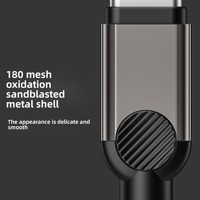 Cable de Datos USB-C a USB-C Multiprotocolo de Carga Súper Rápida de 60w/100w/240w con Diseño Trenzado para Dispositivos con Puerto Tipo-C, Compatible con Teléfonos 15-17