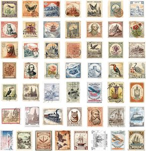 Vintage <b>Scrapbook</b> <b>Stickers</b> Set, Retro <b>Stickers</b> for Bullet Journal, Antique Looking <b>Sticker</b> for Junk Journal Collage Album - Product Image 6