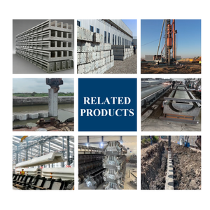 Moldes de Hormigón Cuadrados de Cuatro Filas Personalizados y Moldes de Pilotes Cuadrados en Fila - Product Image 5