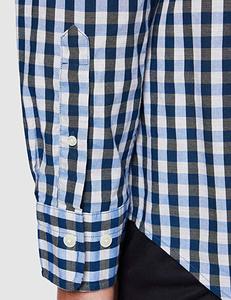 New <span class=keywords><strong>Oxford</strong></span> Plaid Casual Shirt da Uomo <span class=keywords><strong>Slim</strong></span> <span class=keywords><strong>Fit</strong></span> Formale e di Affari Occupazione Uomo Camicie Primavera Manica Lunga Da Uomo Vestito <span class=keywords><strong>camicia</strong></span> - Product Image 6