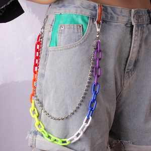 Butterfly Waist <b>Chain</b> Zinc Alloy Multi Layered Body <b>Chain</b> Unisex Fashion Accessory Daily Wear - Product Image 4