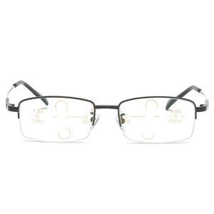 "Gafas de lectura fotocromáticas con zoom automático delgado para hombre con luz antiazul y lentes multifocales progresivas" - Product Image 6