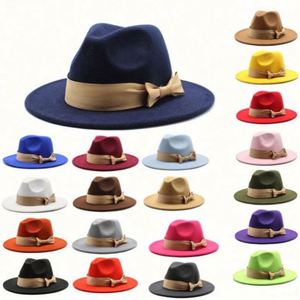 Sombreros Fedora de Ala Ancha de Dos Tonos para Exteriores, Unisex, Venta al por Mayor 2022 - Product Image 1