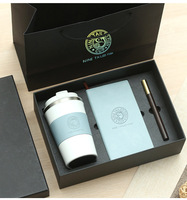 Coffret Cadeau d'Entreprise de Luxe pour Anniversaire d'Entreprise avec Boîte Cadeau Thermique Personnalisée en Papier Imprimé Sérigraphié pour les Fêtes