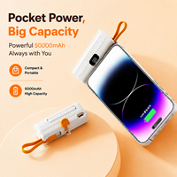 5000mAh Mini-Kapsel-Powerbank (Lippenstiftgröße), Tragbare Powerbank für Frauen, Geeignet als Geschenk.