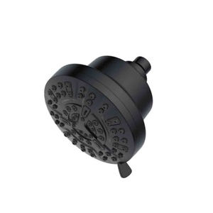 Cabezal de Ducha de Lluvia Cromado de Alta Presión de 5 Pulgadas con Rosca de 1/2 Pulgada, Cabezal de Ducha de Alto Flujo para Baño - Product Image 1