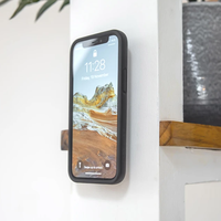 Support de téléphone portable mural de bureau portable, support adhésif flexible en ABS+PC, universel pour Android