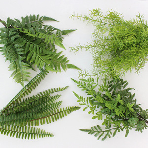 Fougère persane artificielle Dream Castle, lot de plantes vertes d'intérieur en caoutchouc souple pour décoration - Product Image 1