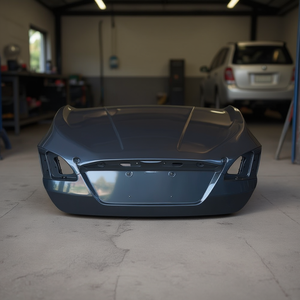 Nouveau couvercle de coffre en plastique pour Nissan Sentra 2013-2017 (RPC) - Pièce de carrosserie automobile de remplacement, ajustement OEM, finition noire - Product Image 2