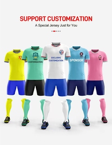 Maglie da <span class=keywords><strong>Calcio</strong></span> Personalizzate per Uomo e Donna, Design Originale, Maglie da <span class=keywords><strong>Calcio</strong></span> Retrò, Uniformi per Adulti, Completo Stampato di Alta Qualità - Product Image 3