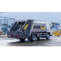 Camion à ordures compacteur Foton 4x2 4,5 m3, mini camion de collecte des ordures, fabriqué en Chine