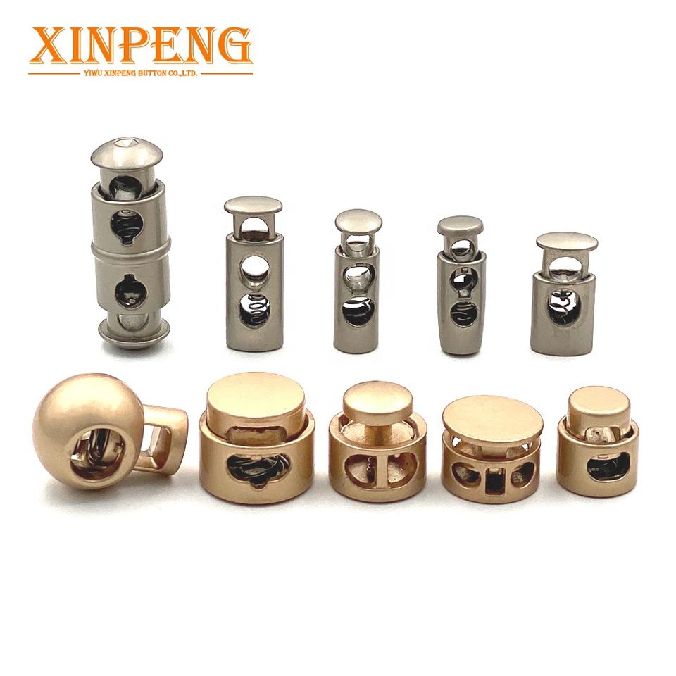 Extension Lock Drawstring Draw Spring Locks Custom Bungee Adjustable Metal Cord Stopper