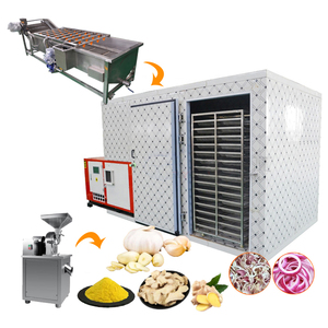 Machine de séchage commerciale pour chips d'ail, sécheuse de légumes, usine de déshydratation pour ail, gingembre et oignon - Product Image 1