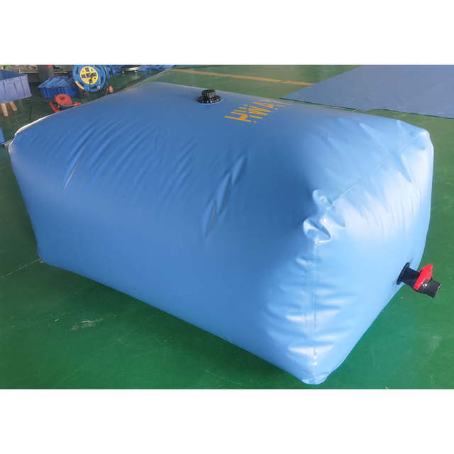 Square Rectangular PVC Tank Heat Sealed Corrosion Resistant Rectangular Water Bladder for Waste Water Collection