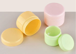 Xinrunjin Boîte de crème PP personnalisée 10g-250g Boîte de shampooing sous-paquet avec couvercle intérieur Bouchon à vis de forme ronde pour bouteilles en plastique - Product Image 4