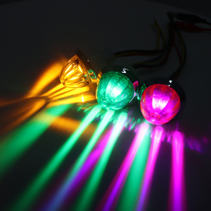 ไฟ LED รูปดาวคริสตัล 1W 12/24v Estrella Cristal <span class=keywords><strong>Pepino</strong></span> สำหรับรถบรรทุก รถพ่วง เรือ รถบัส ไฟแฟลชขนาดเล็ก รูปแตงโม - Product Image 6