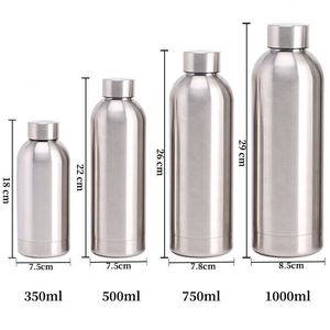 Botella de Agua de Lujo con Logotipo Personalizado, Termo de Acero Inoxidable Aislado al Vacío, Mantiene Bebidas Frías y Calientes, Botella de Agua de 500 ml con Logotipo - Product Image 4